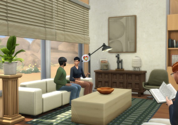 The Sims 4: Refined Living Room Kit DLC Global screenshot 2