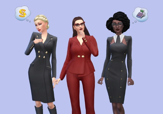 The Sims 4: Business Chic Kit DLC Global screenshot 2