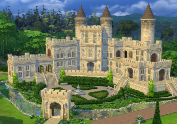 The Sims 4: Castle Estate Kit DLC Global screenshot 2