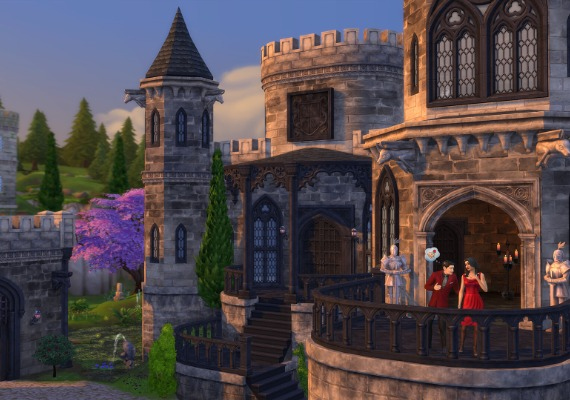 The Sims 4: Castle Estate Kit DLC Global screenshot 3