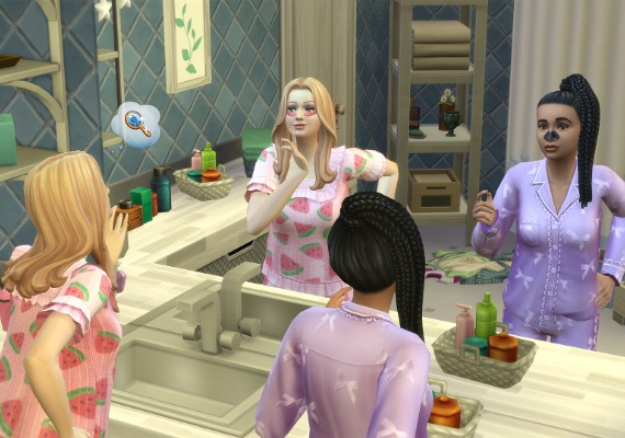 The Sims 4: Sweet Slumber Party Kit DLC Global screenshot 2
