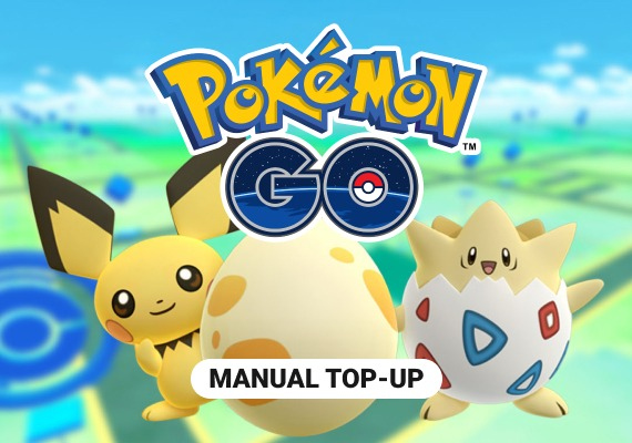 Pokemon GO Manual 2700 PokeCoins Direct Top-Up