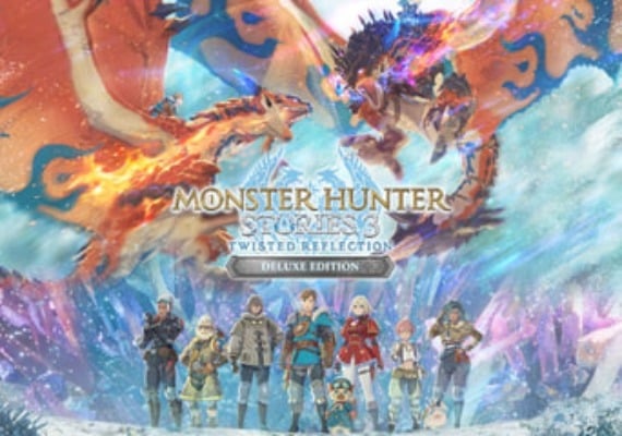 Monster Hunter Stories 3: Twisted Reflection Deluxe Edition cover art