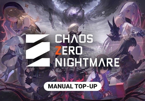 Chaos Zero Nightmare Manual 6480 Crystals Direct Top-Up – digitální herní klíč