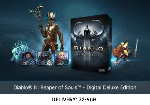 Diablo 3: Reaper of Souls Gift DLC Deluxe Edition cover