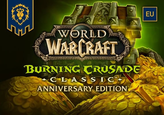 World of Warcraft Gold Burning Crusade Classic - Anniversary Edition Classic Alliance EU 2000 Gold Direct Top-Up