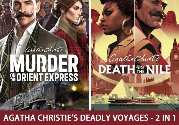 Agatha Christie's - Deadly Voyages 2 in 1 cover