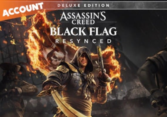 Assassin's Creed: Black Flag - Resynced - Steam Account Deluxe Edition cover