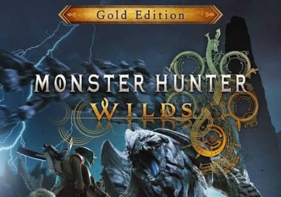 Monster Hunter Wilds Gold Edition cover art