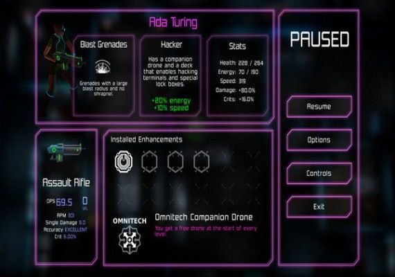 Neon Chrome EN Global screenshot 4