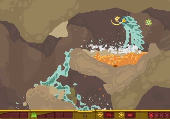 PixelJunk Shooter EN/DE/FR/IT/JA/ES Global screenshot 4