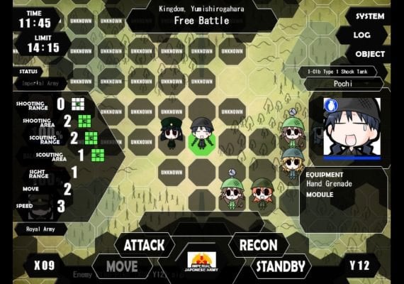 War of the Human Tanks EN/JA Global screenshot 2