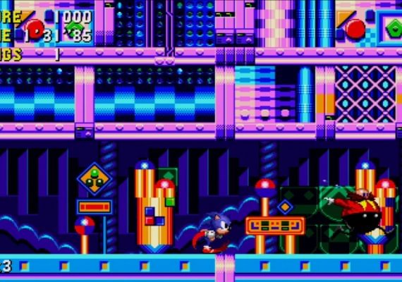 Sonic CD EN/DE/FR/IT/ES Global screenshot 2