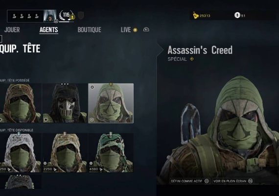 Tom Clancy's Rainbow Six: Siege - Kapkan Assassin's Creed Skin DLC Global screenshot 2