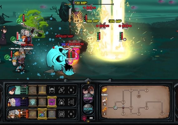 Has-Been Heroes EN/DE/FR/IT/JA/PT/ES Global screenshot 4