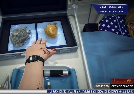 Surgeon Simulator 2013 EN/DE/FR/IT Global screenshot 2