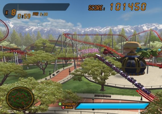 Roller Coaster Rampage EN Global screenshot 2