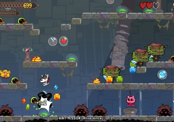 Poof vs the Cursed Kitty EN Global screenshot 2