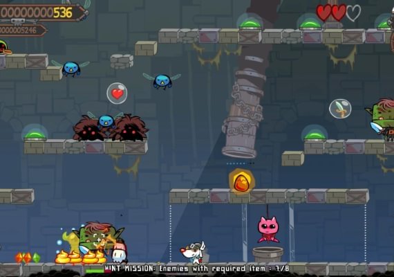 Poof vs the Cursed Kitty EN Global screenshot 4