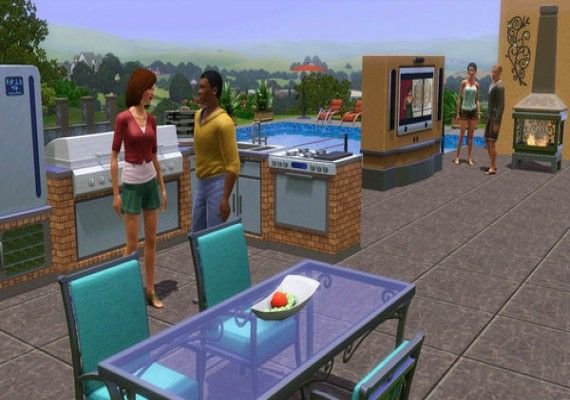 The Sims 3: Outdoor Living Stuff DLC EN/DE/FR/IT/PL/CS Global screenshot 2