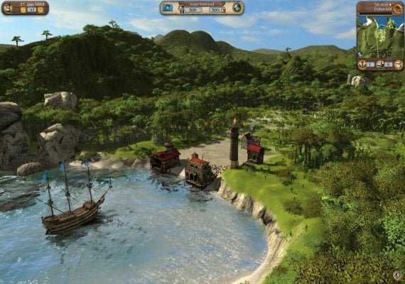 Port Royale 3: Dawn of Pirates DLC EN/DE/FR/IT/ES Global screenshot 4