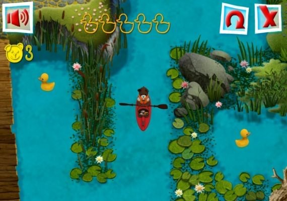 Teddy Floppy Ear: Kayaking EN Global screenshot 3