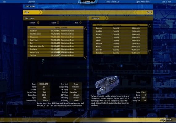 Starship Corporation - Cruise Ships DLC EN/DE/RU Global screenshot 4