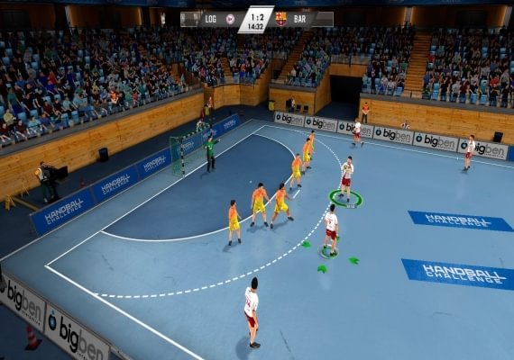 IHF Handball Challenge 14 EN/DE/FR/PL/ES/SV/DA Global screenshot 2