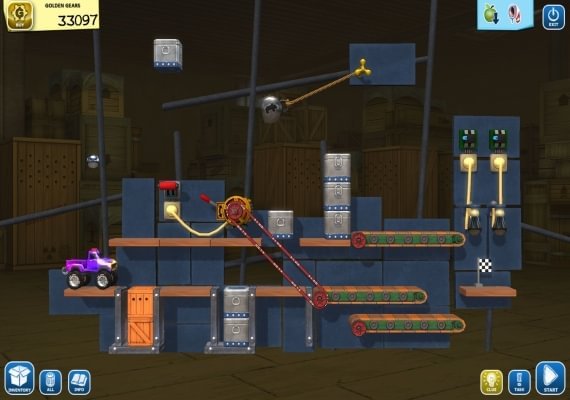 Crazy Machines: Golden Gears EN/DE/FR/IT/JA/KO/ES Global screenshot 4