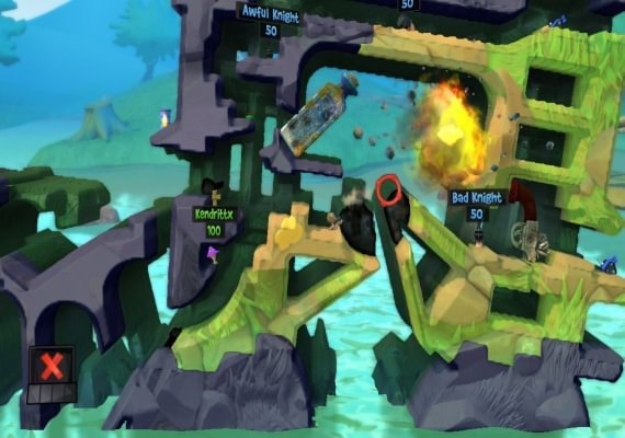 Worms Revolution: Medieval Tales DLC EN/DE/FR/IT/PL/RU/ES Global screenshot 4