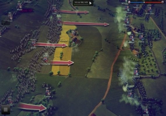 Ultimate General: Gettysburg EN Argentina screenshot 2