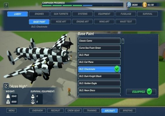 Bomber Crew - Skin Pack DLC Global screenshot 2