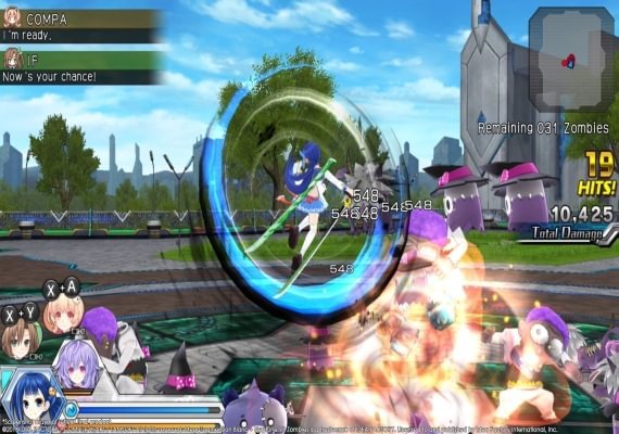 MegaTagmension Blanc + Neptune VS Zombies EN Global screenshot 4