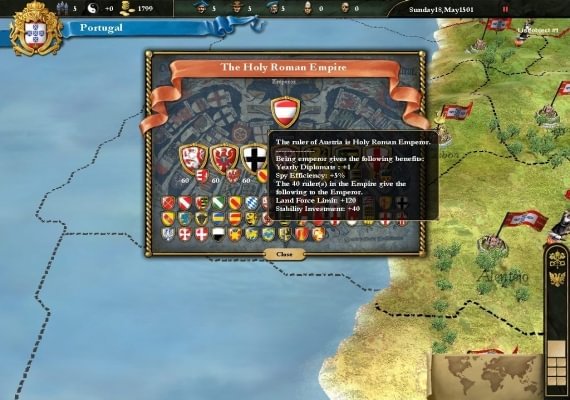 Europa Universalis III: Chronicles EN/DE Global screenshot 2
