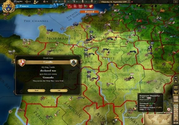 Europa Universalis III: Chronicles EN/DE Global screenshot 4