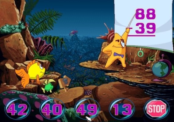 Freddi Fish and The Case of the Missing Kelp Seeds EN/DE/RU Global screenshot 2