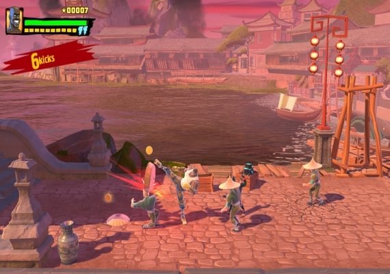 Shaq Fu: A Legend Reborn EN/DE/FR/IT/PT/RU/ES Global screenshot 3