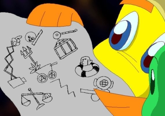 Freddi Fish 2: The Case of the Haunted Schoolhouse EN/DE/FR/RU Global screenshot 2