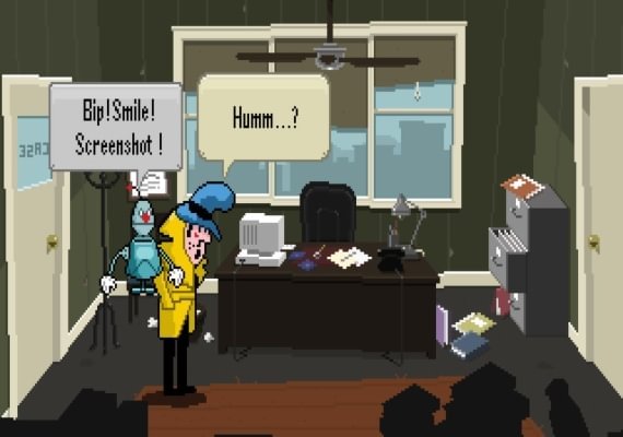 Detective Case and Clown Bot in: Murder in the Hotel Lisbon EN/PT Global screenshot 2