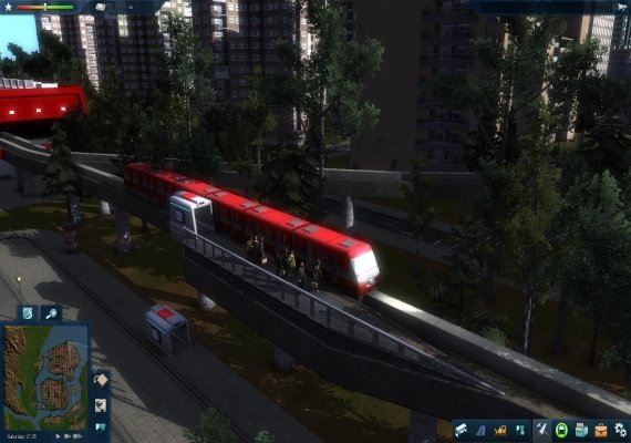 Cities in Motion 2: Marvellous Monorails DLC EN/DE Global screenshot 2