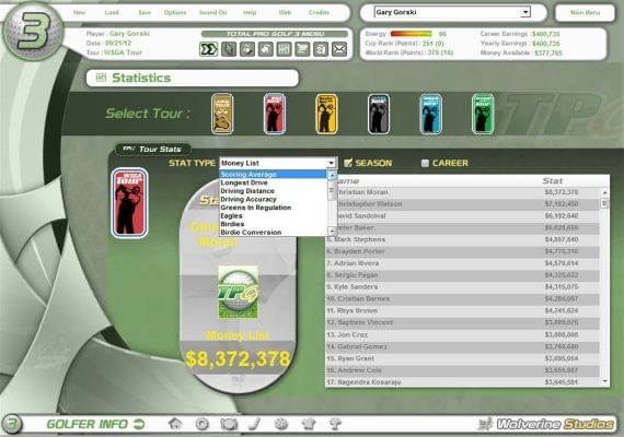 Total Pro Golf 3 EN Global screenshot 2