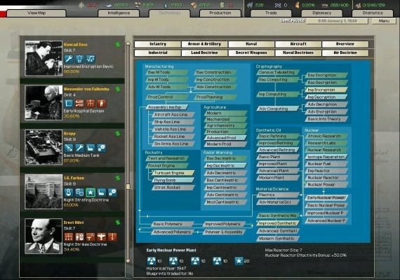 Arsenal of Democracy: A Hearts of Iron Game EN Global screenshot 2