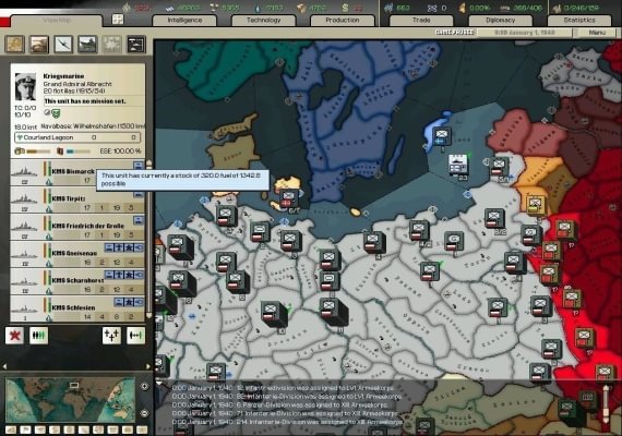 Arsenal of Democracy: A Hearts of Iron Game EN Global screenshot 3