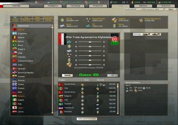 Arsenal of Democracy: A Hearts of Iron Game EN Global screenshot 4