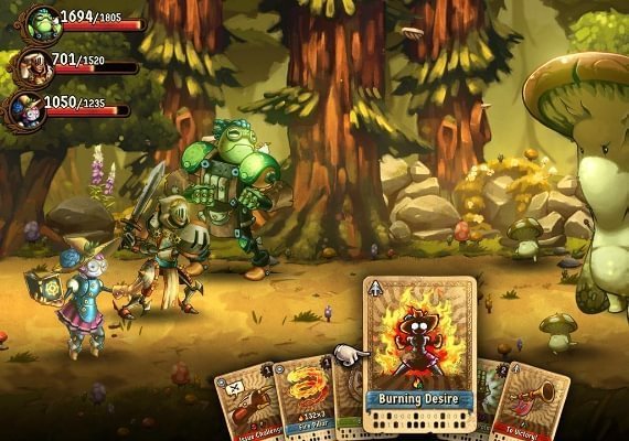 SteamWorld Quest: Hand of Gilgamech EN Global screenshot 2