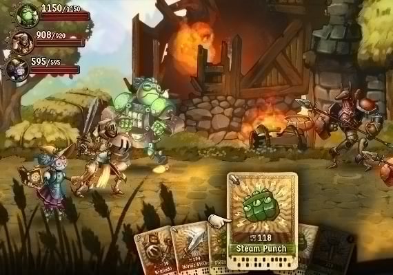 SteamWorld Quest: Hand of Gilgamech EN Global screenshot 4
