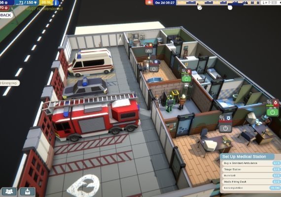 Rescue HQ: The Tycoon EN/DE/IT/PL/ES/TR/ZH Global screenshot 4