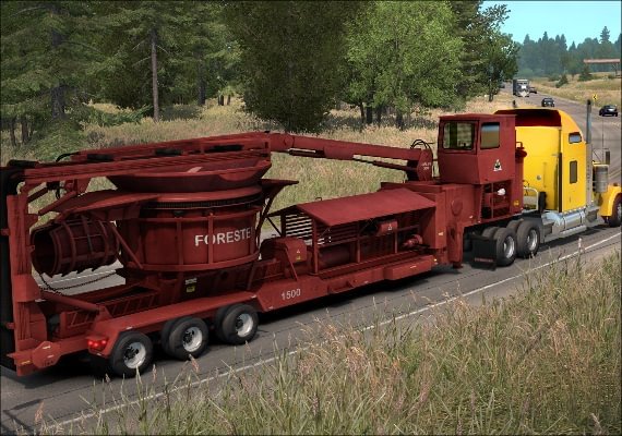 American Truck Simulator: Forest Machinery DLC EU screenshot 2