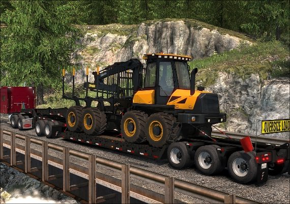 American Truck Simulator: Forest Machinery DLC EU screenshot 3