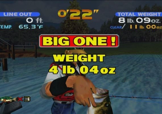 Sega Bass Fishing EN/DE/FR/IT/ES Global screenshot 4